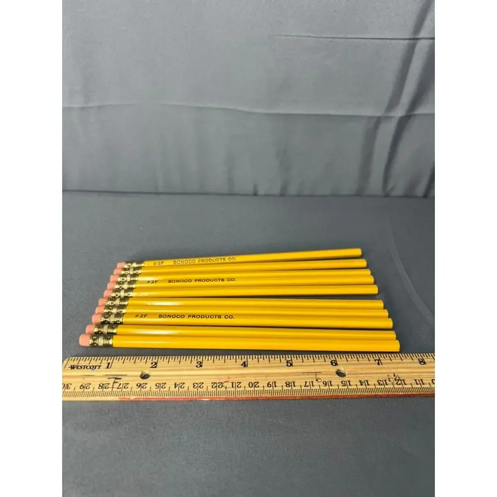Vintage Sonoco Products CO. Pencils Set of 10